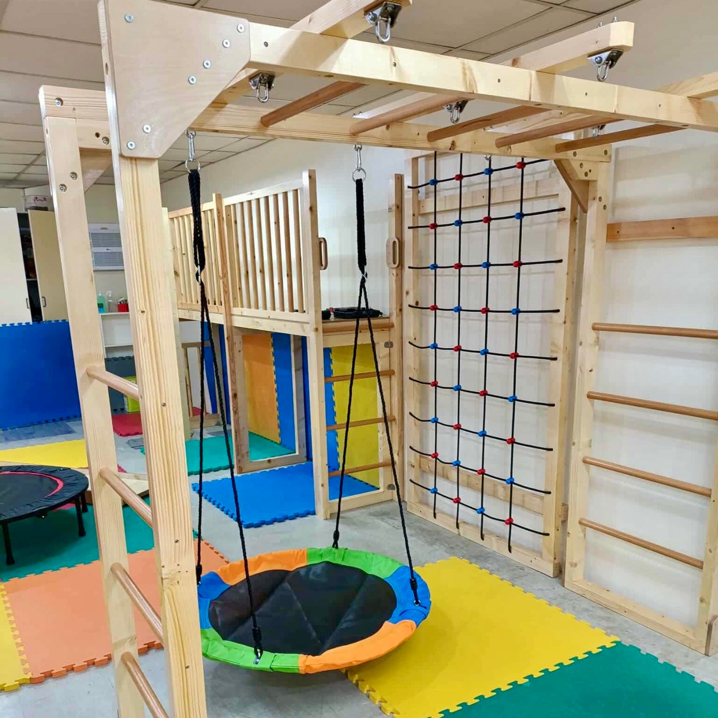 Built-In Indoor Playground
