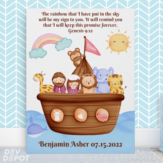 Noah's Ark Canvas Print