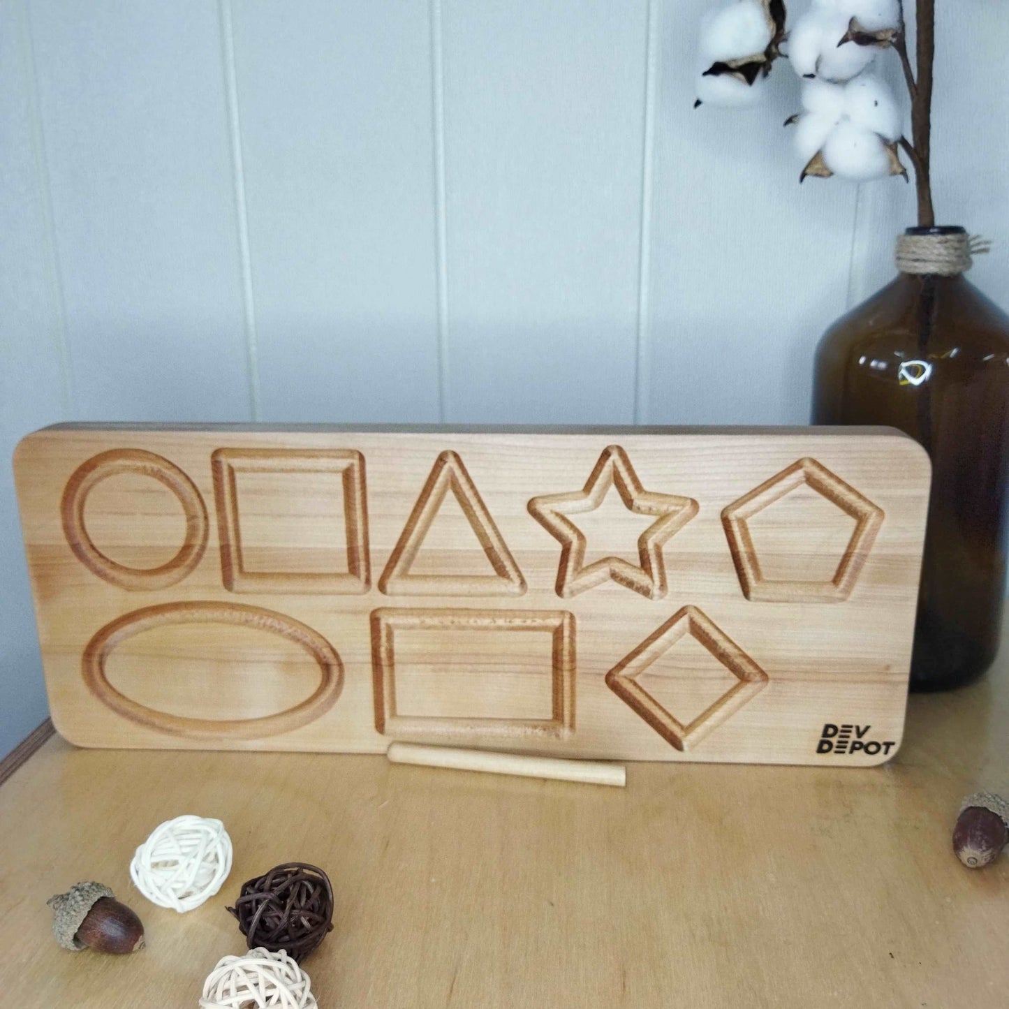 Shapes Tracing Board