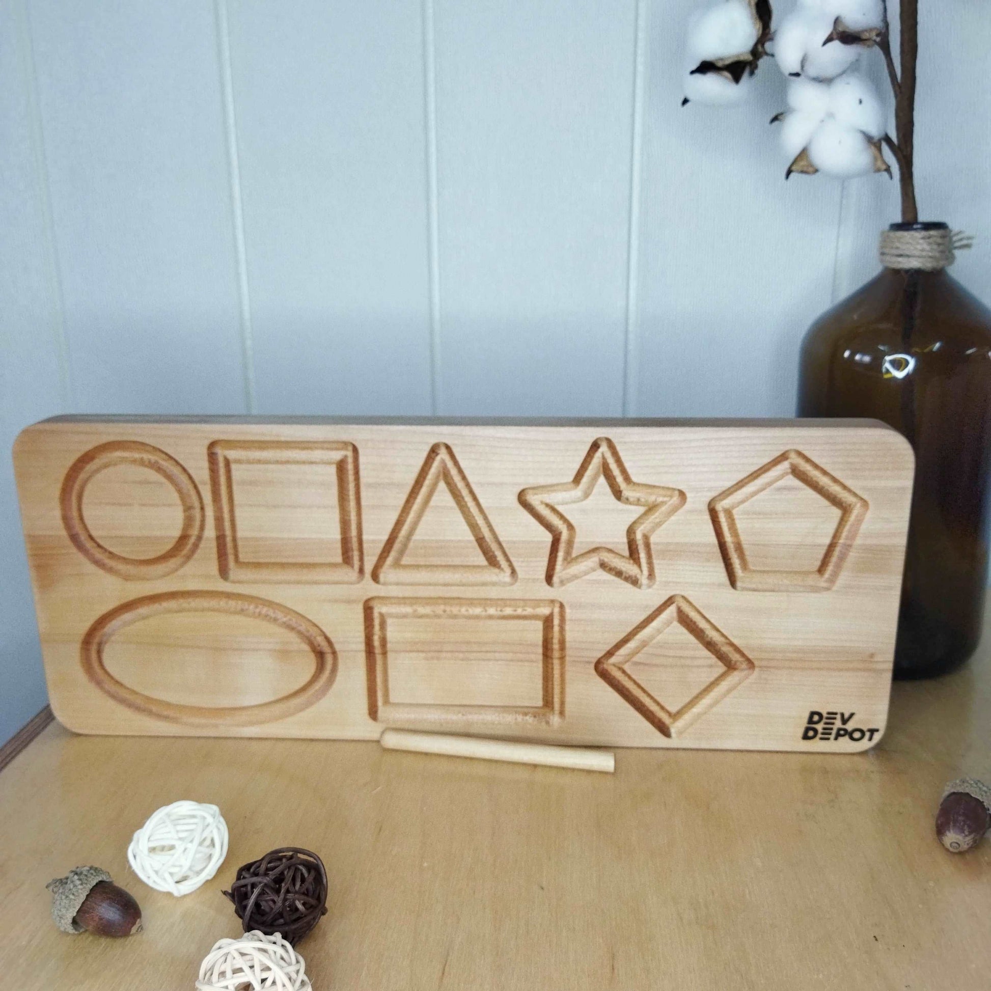 Shapes Tracing Board