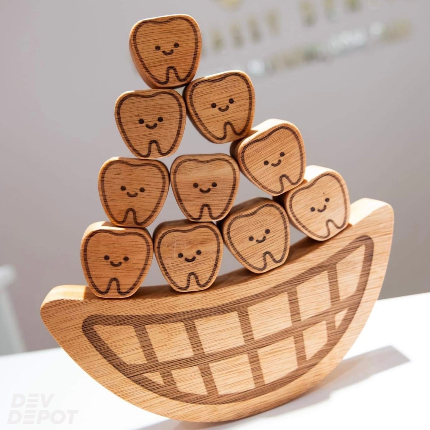 Balancing Stacker Set - Dental Theme