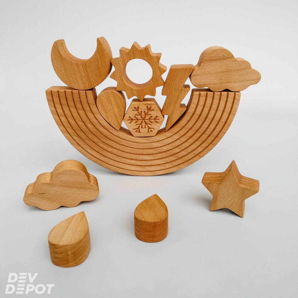 Wooden Balancing Toys