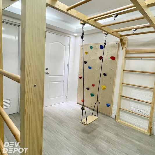 Built-In Indoor Playground