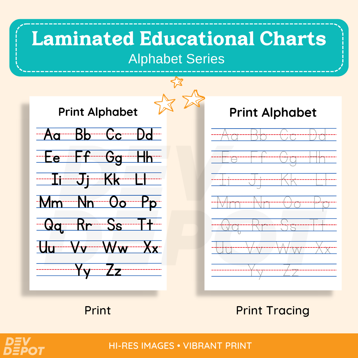 Laminated Educational Posters