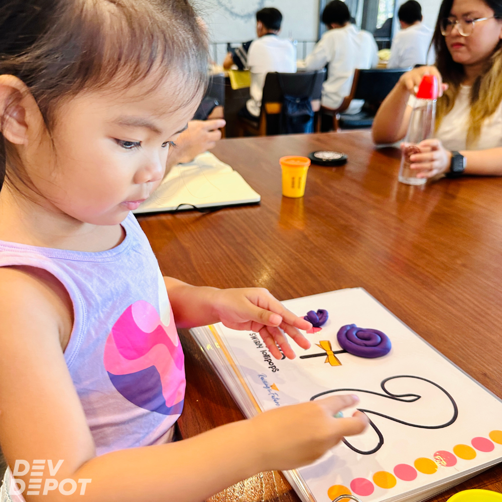 Digital Download / Printable File - Let's Count 1-20 Playdough Mat