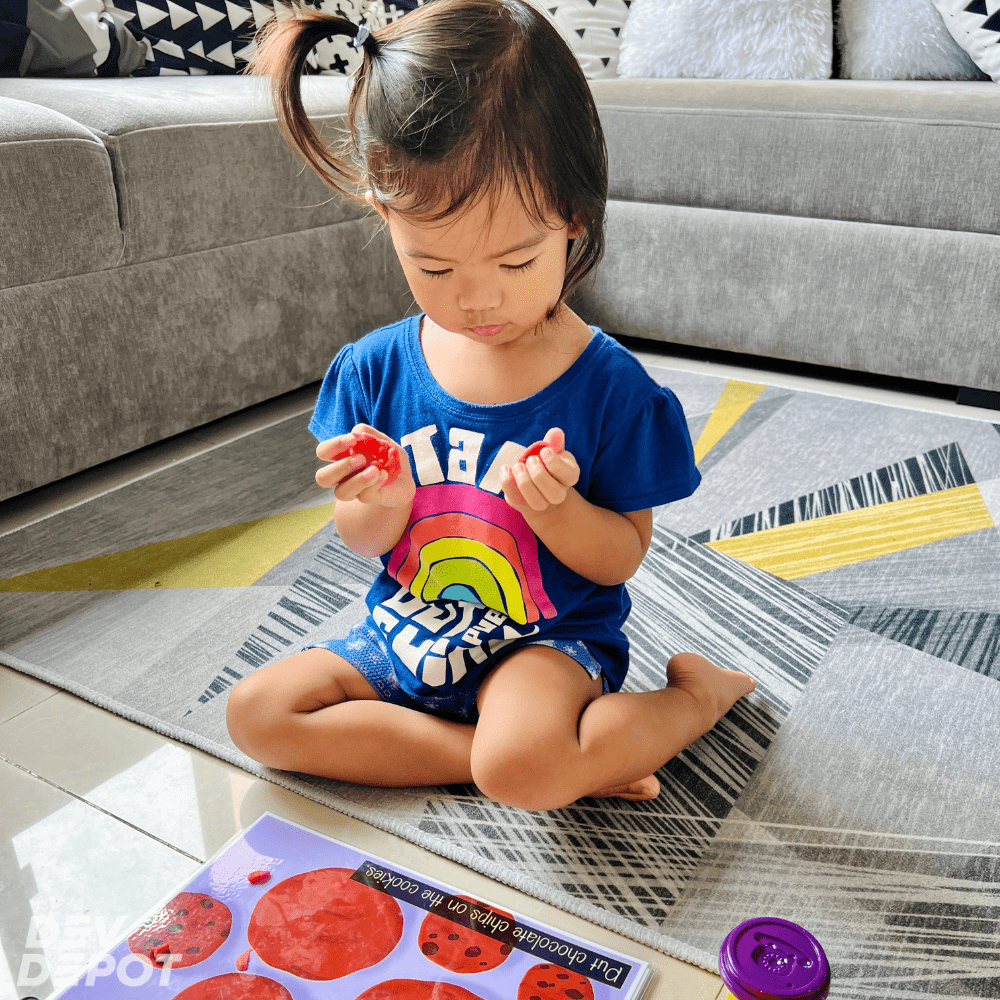 Digital Download / Printable File - My First Playdough Mat