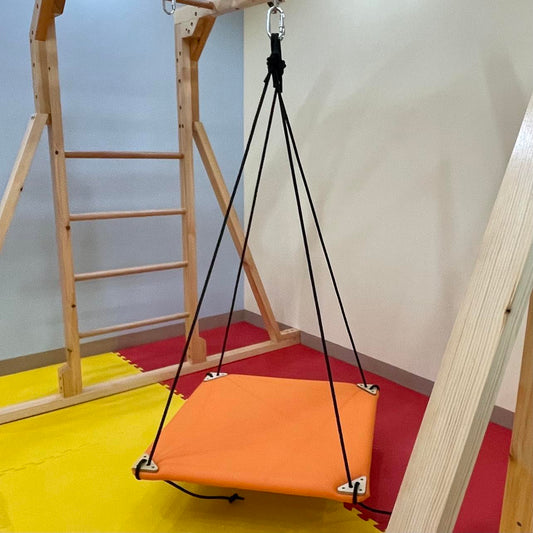 Square Platform Swing with Swivel Attachment