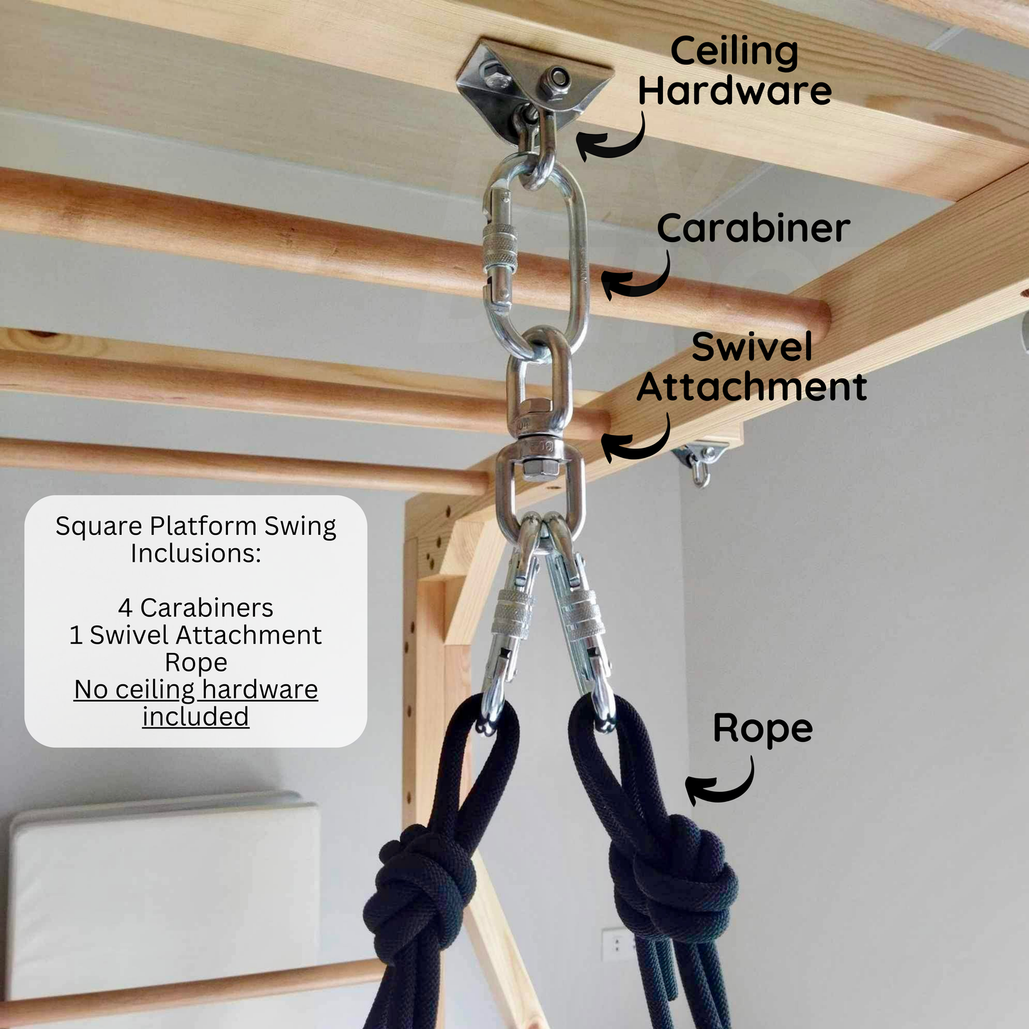Square Platform Swing