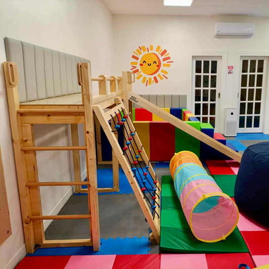 Built-In Indoor Playground