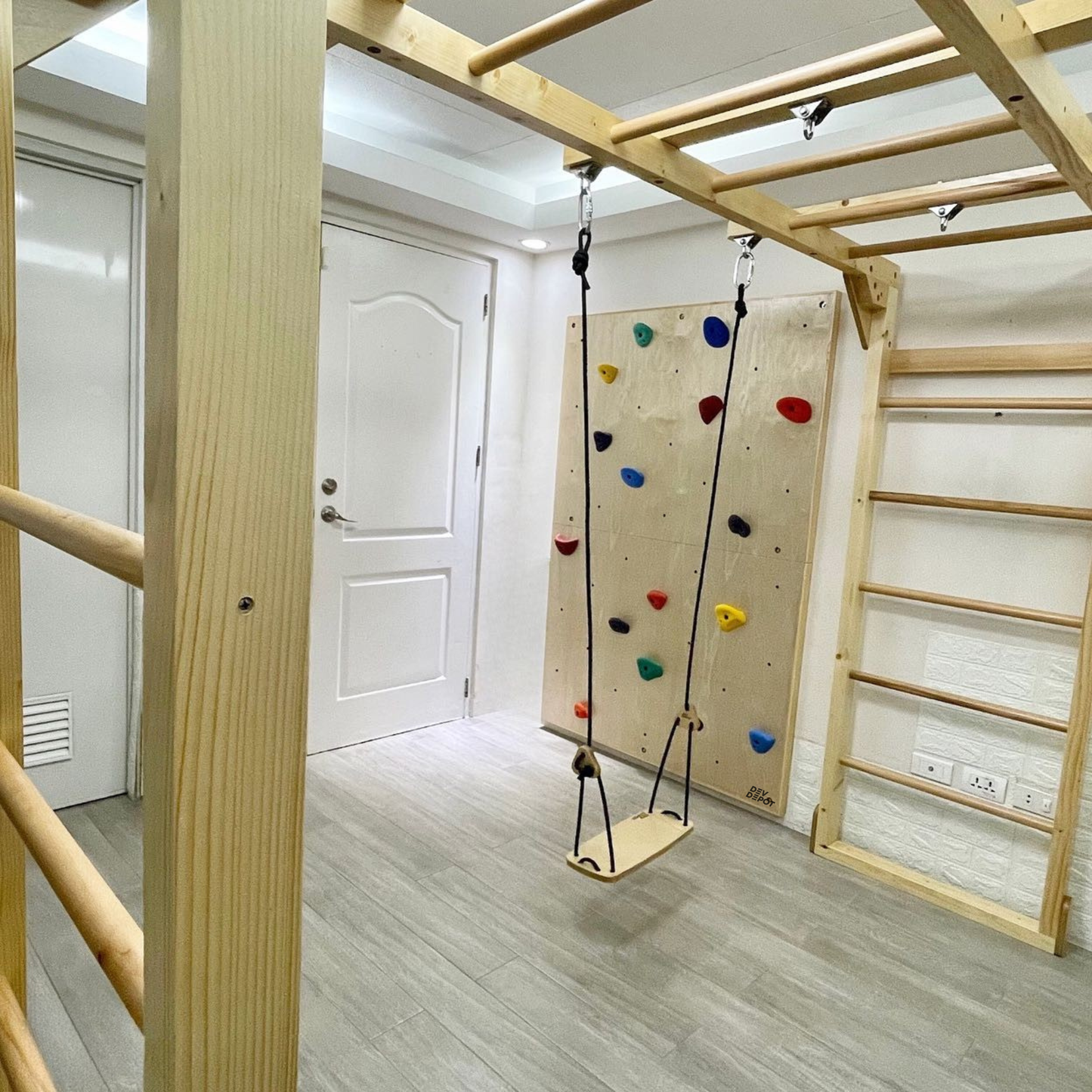 Built-In Indoor Playground